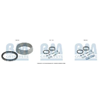 Garnitura za montažu, izduvni sistem BM CATALYSTS FK91710B IC-F5219D