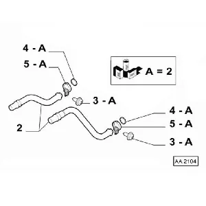 Garnitura za montažu, izmenjivač toplote OE FIAT 77364072 IC-C3B490