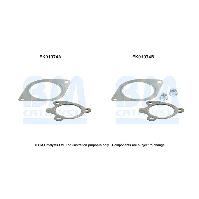 Garnitura za montažu, katalizator BM CATALYSTS FK91974B IC-G0SATA