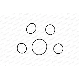 Garnitura zaptivnih elemenata, usisna grana CURTY-PAYEN HA5005 IC-DB366B