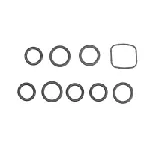 Garnitura zaptivnih elemenata, usisna grana ELRING EL429040 IC-AFFCB7