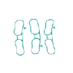 Garnitura zaptivnih elemenata, usisna grana ELRING EL823470 IC-F6317E