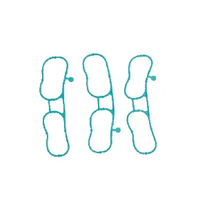 Garnitura zaptivnih elemenata, usisna grana ELRING EL823470 IC-F6317E