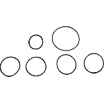 Garnitura zaptivnih elemenata, usisna grana REINZ 11-42136-01 IC-D17F8B