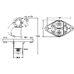 Glavni prekidač, akumulator HELLA 6EK002 843-121 IC-D47AD4