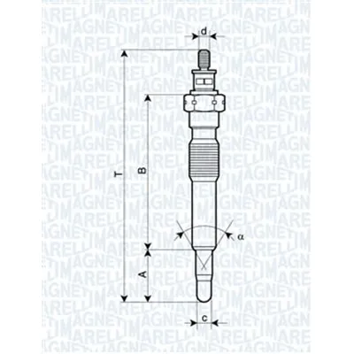 Grejač za paljenje MAGNETI MARELLI 062900092304 IC-C711EA