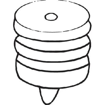 Gumena traka, izduvni sistem BOSAL BOS255-001 IC-435420