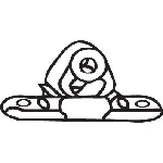 Gumena traka, izduvni sistem BOSAL BOS255-025 IC-435473