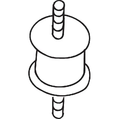 Gumena traka, izduvni sistem BOSAL BOS255-038 IC-452903