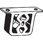 Gumena traka, izduvni sistem BOSAL BOS255-054 IC-435360