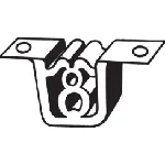 Gumena traka, izduvni sistem BOSAL BOS255-077 IC-A7703F