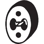 Gumena traka, izduvni sistem BOSAL BOS255-093 IC-435383