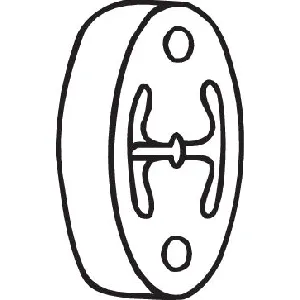 Gumena traka, izduvni sistem BOSAL BOS255-212 IC-435489