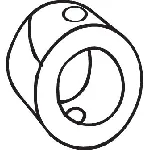 Gumena traka, izduvni sistem BOSAL BOS255-267 IC-452933