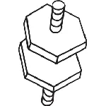 Gumena traka, izduvni sistem BOSAL BOS255-333 IC-435451