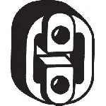 Gumena traka, izduvni sistem BOSAL BOS255-460 IC-452893