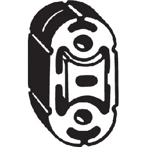 Gumena traka, izduvni sistem BOSAL BOS255-557 IC-9E5051