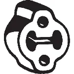 Gumena traka, izduvni sistem BOSAL BOS255-624 IC-435428