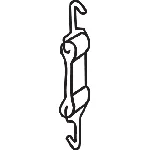 Gumena traka, izduvni sistem BOSAL BOS255-754 IC-435389