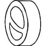 Gumena traka, izduvni sistem BOSAL BOS255-766 IC-435369