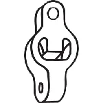 Gumena traka, izduvni sistem BOSAL BOS255-801 IC-E4A3E8