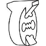 Gumena traka, izduvni sistem BOSAL BOS255-855 IC-435386