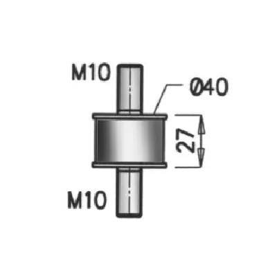 Gumena traka, izduvni sistem DINEX DIN64804 IC-214781