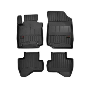 Gumeni tepisi PEUGEOT 107 06.05-05.14 (guma, 4kom., crna) IC-G0PAAU