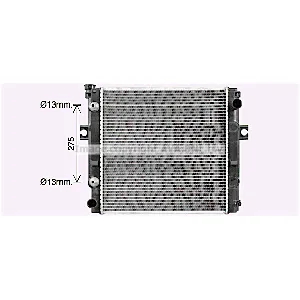 Hladnjak, hlađenje motora AVA COOLING CP2018 AVA IC-G07JOR