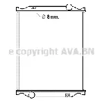 Hladnjak, hlađenje motora AVA COOLING RE2106N AVA IC-F8BF6F