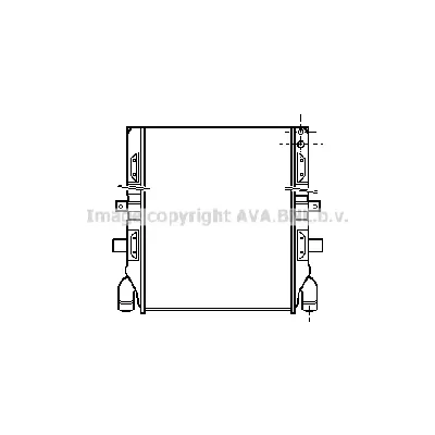 Hladnjak, hlađenje motora AVA COOLING SC2004 AVA IC-G0NVO2