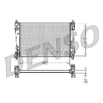 Hladnjak, hlađenje motora DENSO DRM09111 IC-D0FDEA