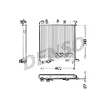 Hladnjak, hlađenje motora DENSO DRM21026 IC-D0FFB8
