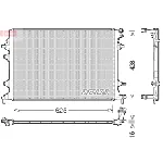 Hladnjak, hlađenje motora DENSO DRM32047 IC-E74233