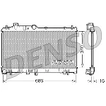Hladnjak, hlađenje motora DENSO DRM36007 IC-D10055