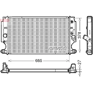Hladnjak, hlađenje motora DENSO DRM50088 IC-DCA7AE
