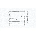 Hladnjak, hlađenje motora MAGNETI MARELLI 350213154300 IC-G0SBVN