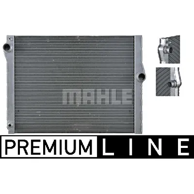 Hladnjak, hlađenje motora MAHLE CR 1094 000P IC-G08SXM