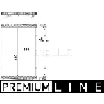 Hladnjak, hlađenje motora MAHLE CR 1149 000P IC-G08FKO