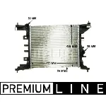 Hladnjak, hlađenje motora MAHLE CR 1187 000P IC-G08FL2