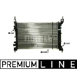 Hladnjak, hlađenje motora MAHLE CR 1193 000P IC-G08T09