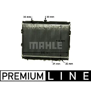 Hladnjak, hlađenje motora MAHLE CR 1319 000P IC-G08T25