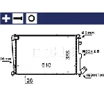 Hladnjak, hlađenje motora MAHLE CR 1429 000S IC-G08FLP