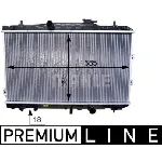 Hladnjak, hlađenje motora MAHLE CR 1468 000P IC-G08T53