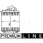 Hladnjak, hlađenje motora MAHLE CR 1729 000P IC-G08FLT