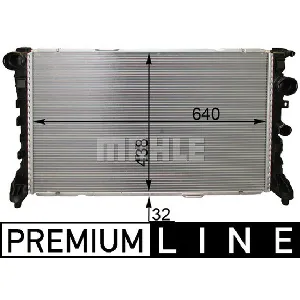 Hladnjak, hlađenje motora MAHLE CR 1772 000P IC-G08TA7