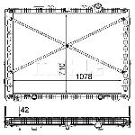 Hladnjak, hlađenje motora MAHLE CR 2097 000P IC-G08FM3