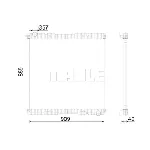 Hladnjak, hlađenje motora MAHLE CR 2151 000S IC-G0TOQQ