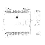 Hladnjak, hlađenje motora MAHLE CR 2326 000S IC-G08USV