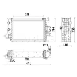 Hladnjak, hlađenje motora MAHLE CR 2634 000P IC-G0XU0E